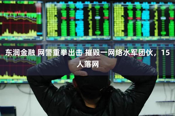 东润金融 网警重拳出击 摧毁一网络水军团伙，15人落网
