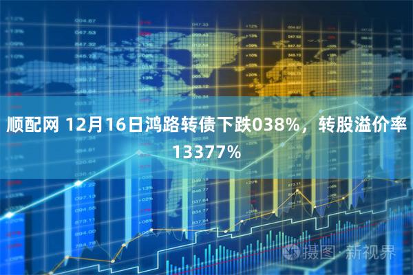 顺配网 12月16日鸿路转债下跌038%，转股溢价率13377%